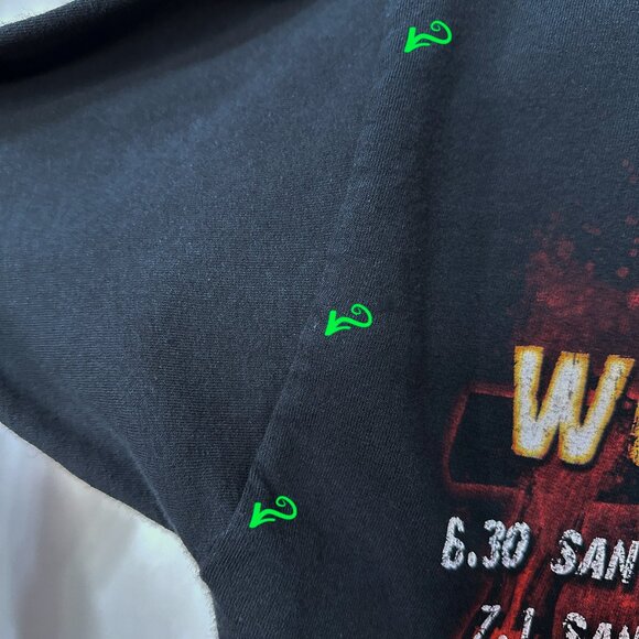 Slayer World Tour 2012 T Shirt Hanes Size L - Picture 7 of 12